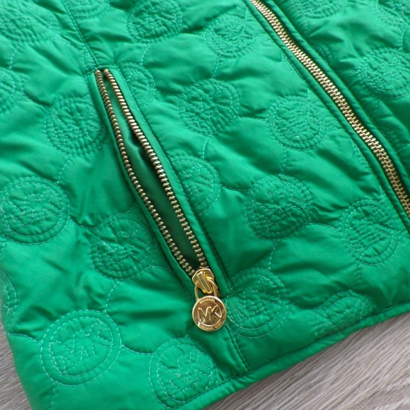 Michael Kors Women's Green Vest - Picture 3 of 3